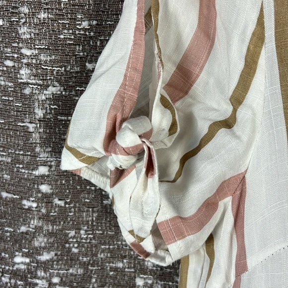 Molly Green Pink White Collared‎ Dress - Picture 4 of 5